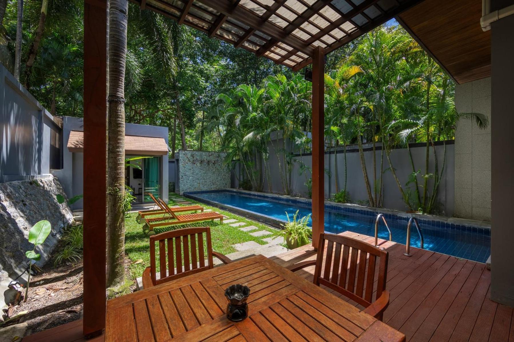 Villa Laut 3 Bedroom Private Pool Villa In Popular Saiyuan Estate 10 Min To Naiharn Beach Ban Saiyuan المظهر الخارجي الصورة